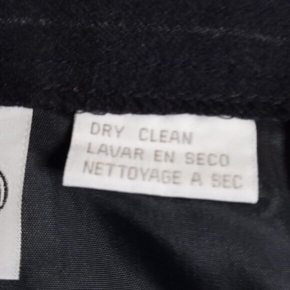 Jones New York Pure Wool Women's Gray Stripe Straight Leg Dress Pants Size 24PW - Picture 9 of 10